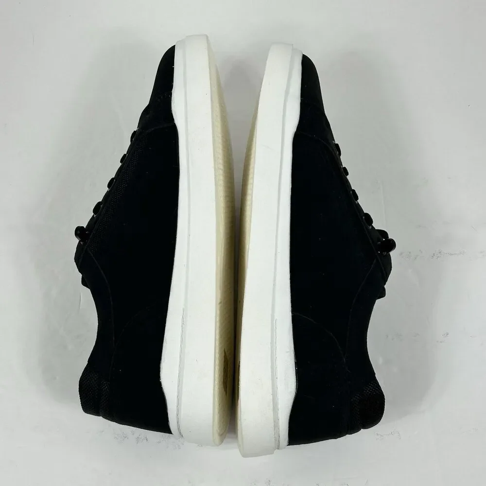 Studio Infinite Shoes Men's 7 Miguel II Black Low Top Oxford Casual Cushioned